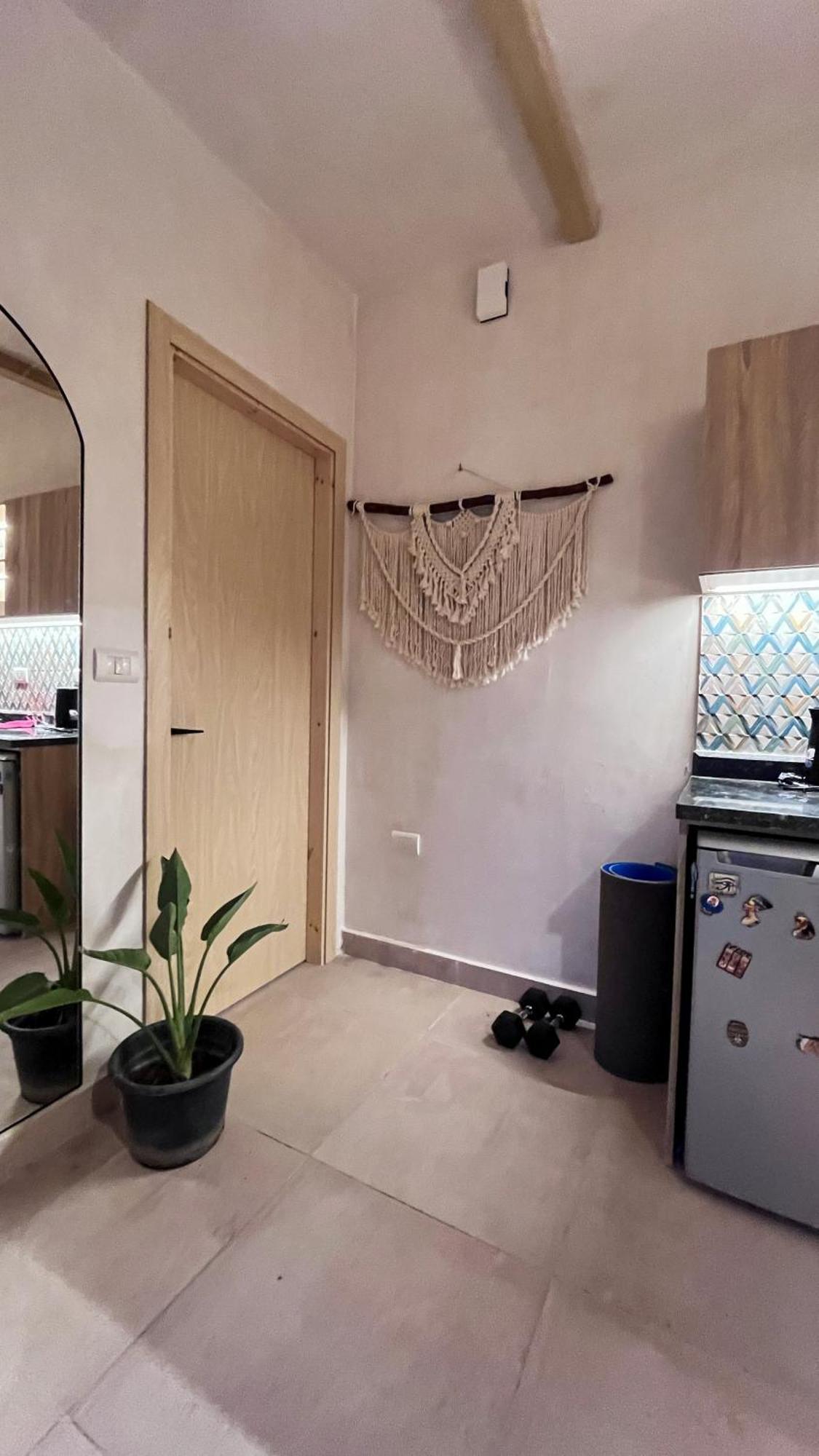 Boho Getaway With Pyramids View & Jacuzzi Giza Exterior foto
