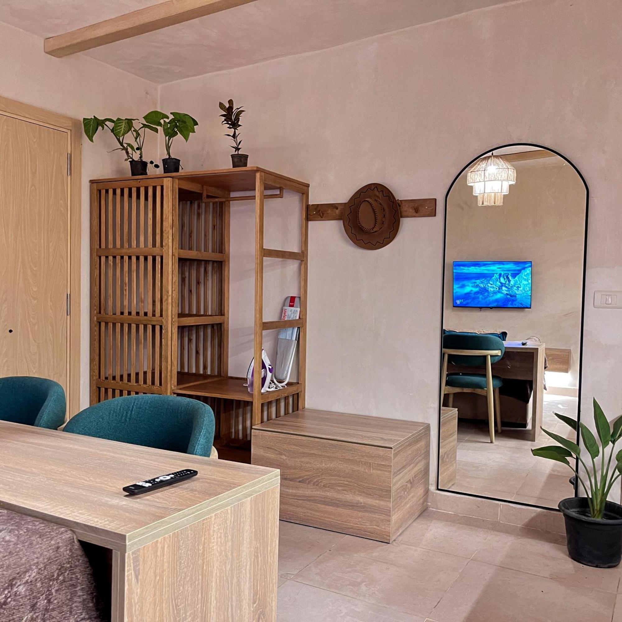Boho Getaway With Pyramids View & Jacuzzi Giza Exterior foto